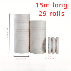 36 Rolls Art Paper Tape for Sketching Painting Gouache Watercolor