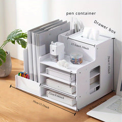 Durable Folder Storage Box, Easy to Organize, Daily Work