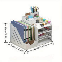 Durable Folder Storage Box, Easy to Organize, Daily Work