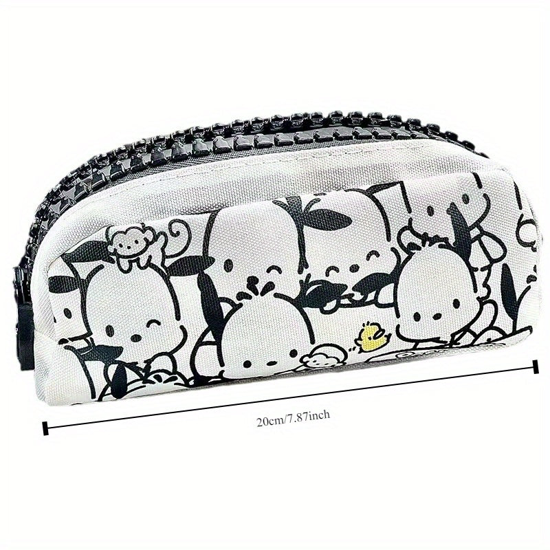 Sanrio Pachako Dog Large Zipper Pencil Case