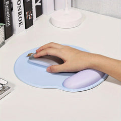 Silicone Wrist Mouse Pad Foam Slow Rebound Keyboard Pad Soft Non-slip Desk Pad