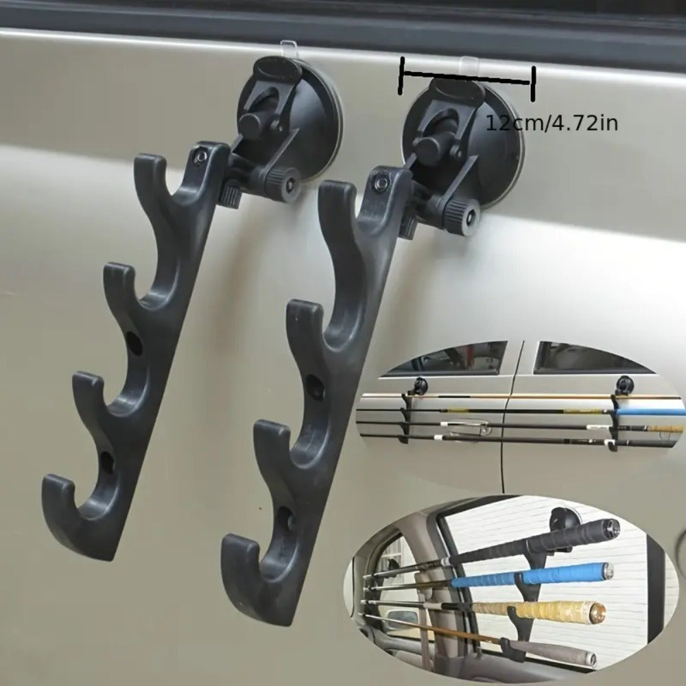 2pcs Outdoor Suction Fishing Rod Holders