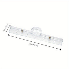 Acrylic Transparent Clip Folder A4 Whiteboard Magnet Clip