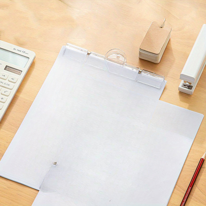 Acrylic Transparent Clip Folder A4 Whiteboard Magnet Clip