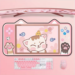 Creative Cat Ears Mouse Pad Special Shaped Table Pad