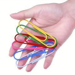 12pcs 100mm Coated Paper Clips for Office & School