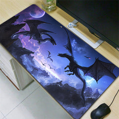 Chinese Dragon Mouse Pad Art Heat Transfer Office Table Pad