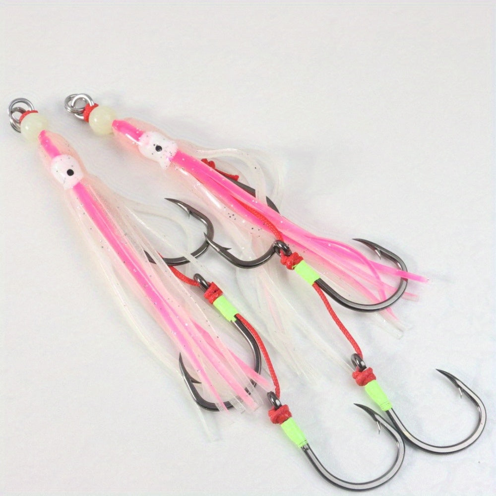 Bionic Octopus String Hook Barbed Fishing Hook