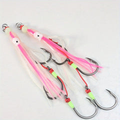 Bionic Octopus String Hook Barbed Fishing Hook