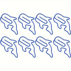 100pcs Small Metal Electroplating Office Clips Set