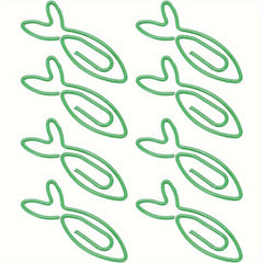 100pcs Small Metal Electroplating Office Clips Set