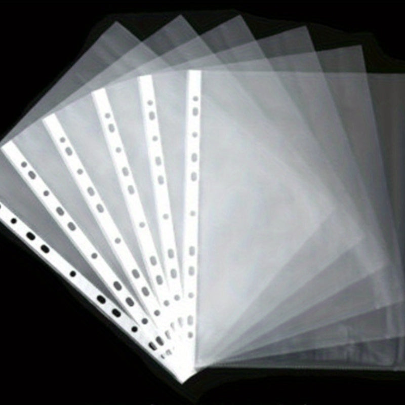 200pcs 3C Transparent File Bag A4 Protective Film