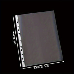 200pcs 3C Transparent File Bag A4 Protective Film