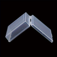 5pcs Mini Plastic Box Translucent Storage Container Jewelry Case