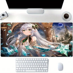 Anime Couple Mouse Pad Non-slip Game Work Mouse Pad 4 Sizes