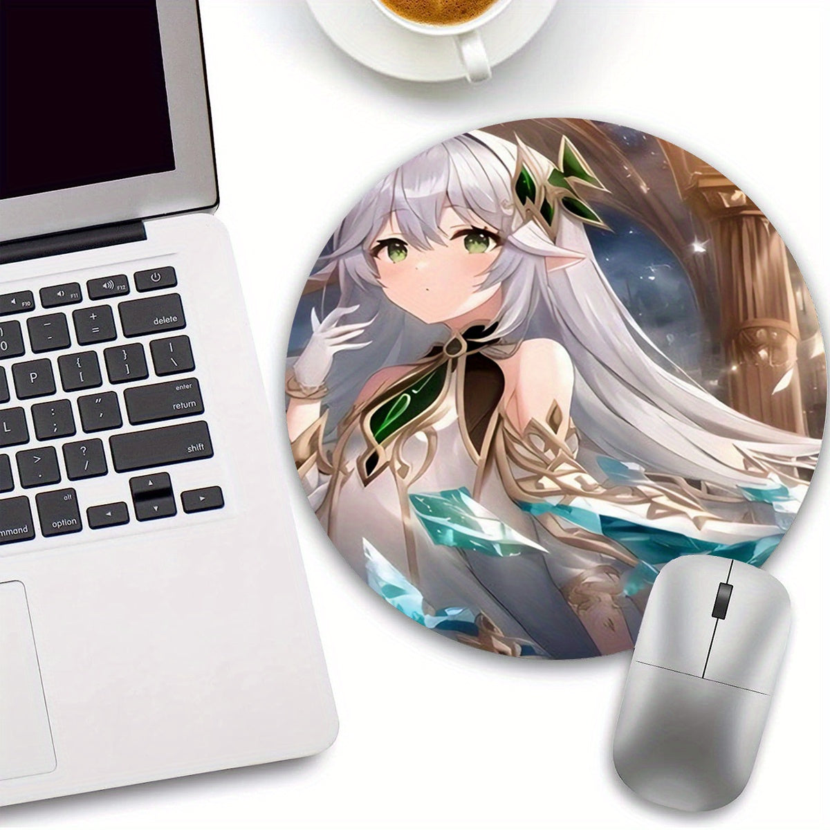 Anime Couple Mouse Pad Non-slip Game Work Mouse Pad 4 Sizes