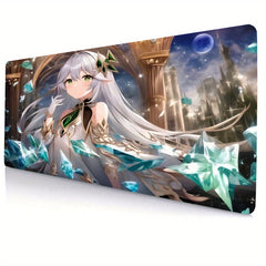 Anime Couple Mouse Pad Non-slip Game Work Mouse Pad 4 Sizes