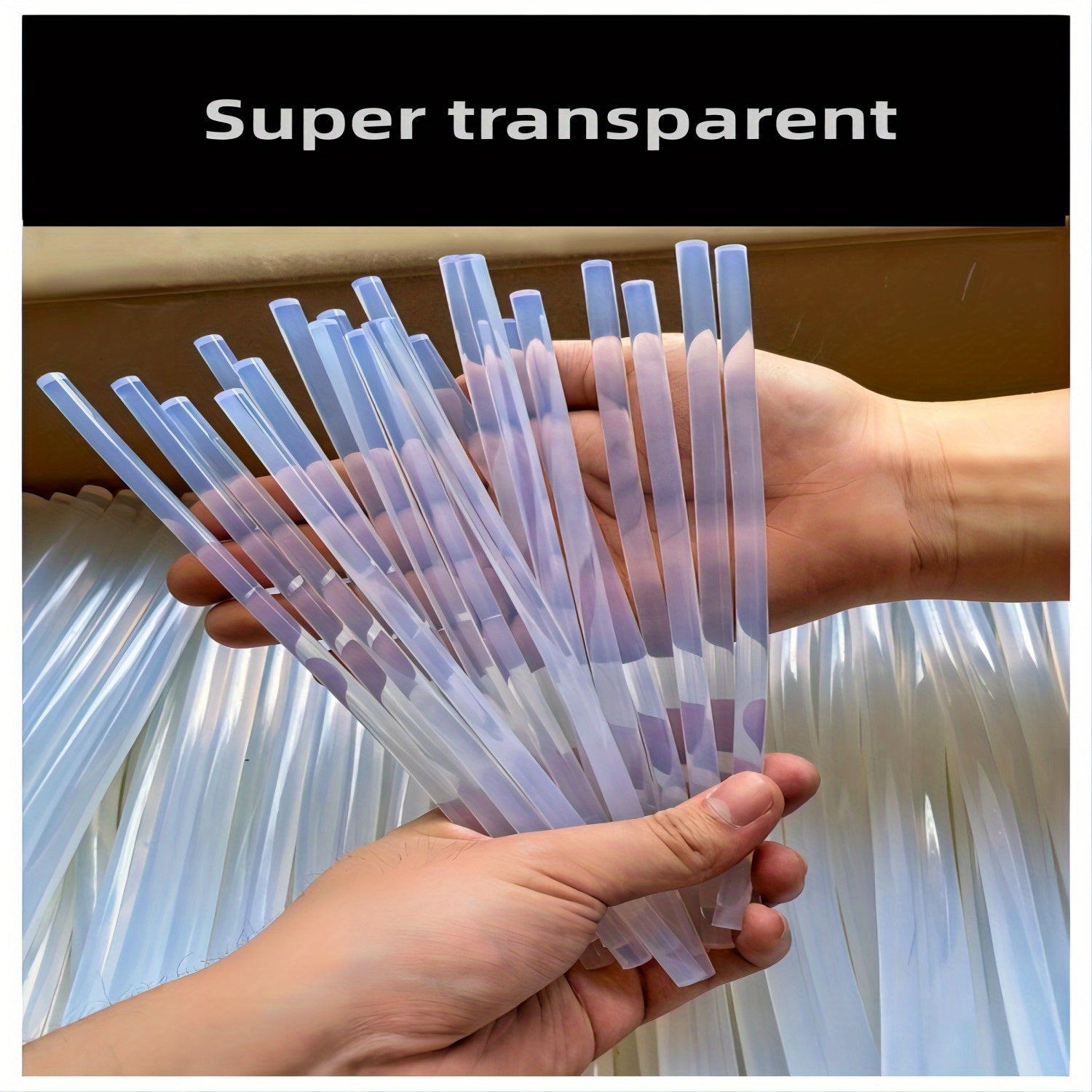 2180 Mini Ultra Transparent Hot Melt Glue Sticks - Non Toxic