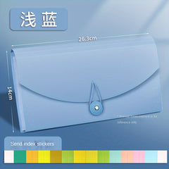 13 Grid Mini Bill Bag Invoice Storage A5A6 Clip