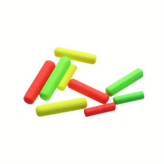 10pcs Light Weight Cylinder Foam Floats Fishing Accessories