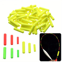 10pcs Light Weight Cylinder Foam Floats Fishing Accessories