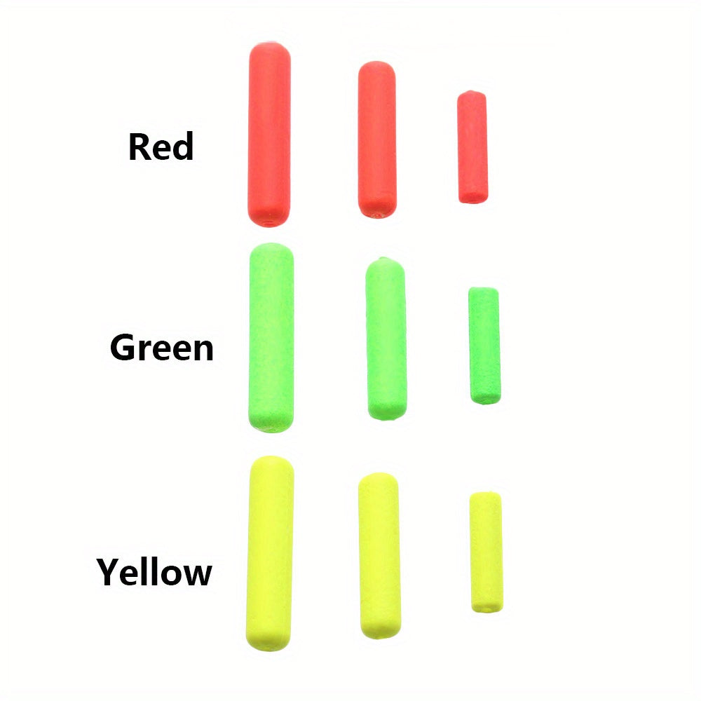 10pcs Light Weight Cylinder Foam Floats Fishing Accessories