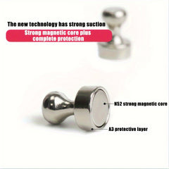 Powerful Magnetic Push Pins for Office Study Wall