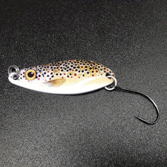Metal Fishing Lure Spoon 3D Print Artificial Bait Freshwater Saltwater