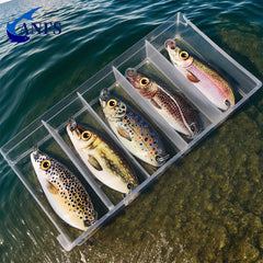 Metal Fishing Lure Spoon 3D Print Artificial Bait Freshwater Saltwater