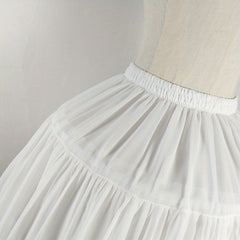 Romantic Fishbone Skirt Bustle Cardigan Chemise Soft Skirt