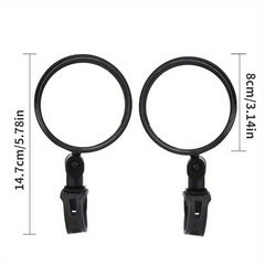 Bike Rearview Mirror Adjustable Convex Mirror Riding Equipment