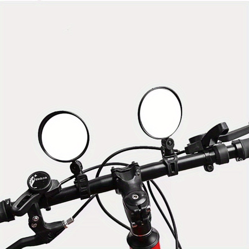 Bike Rearview Mirror Adjustable Convex Mirror Riding Equipment