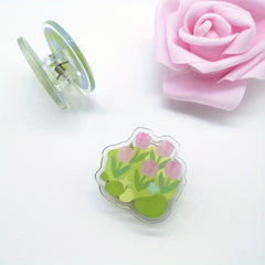 1pc Little Flower Clip Sticky Note Clip for Office