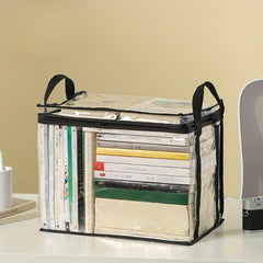 Transparent Storage Box Foldable Book Box