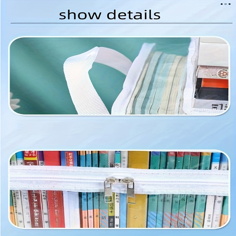Transparent Storage Box Foldable Book Box