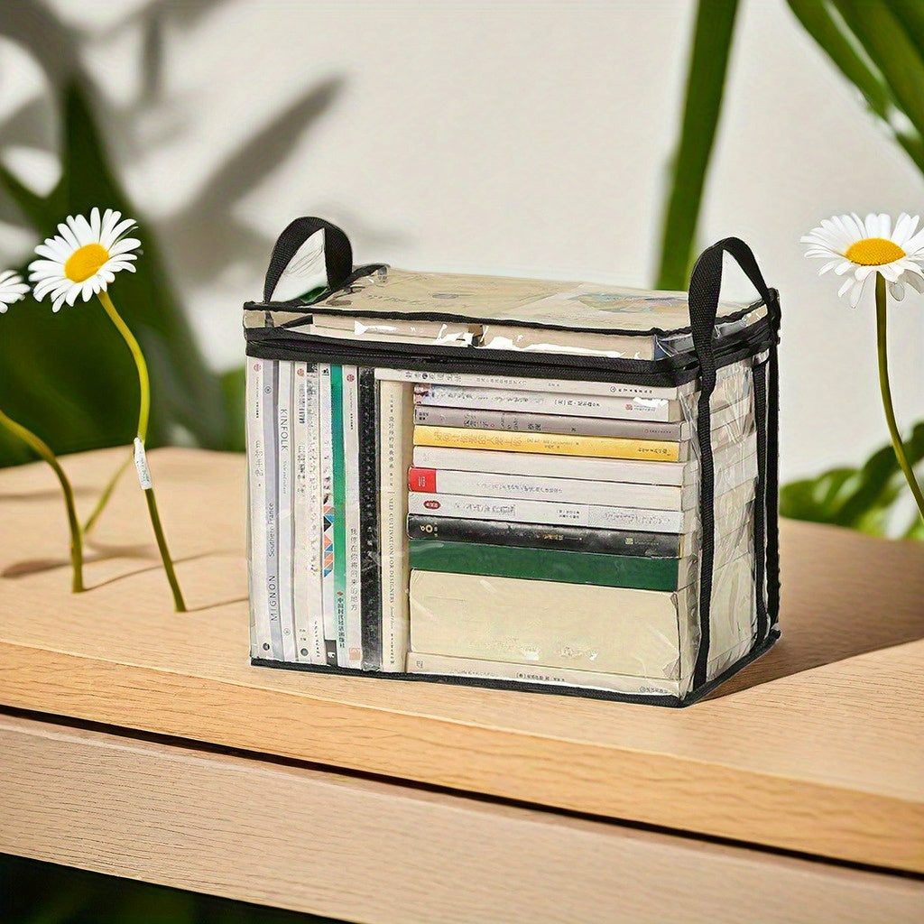 Transparent Storage Box Foldable Book Box