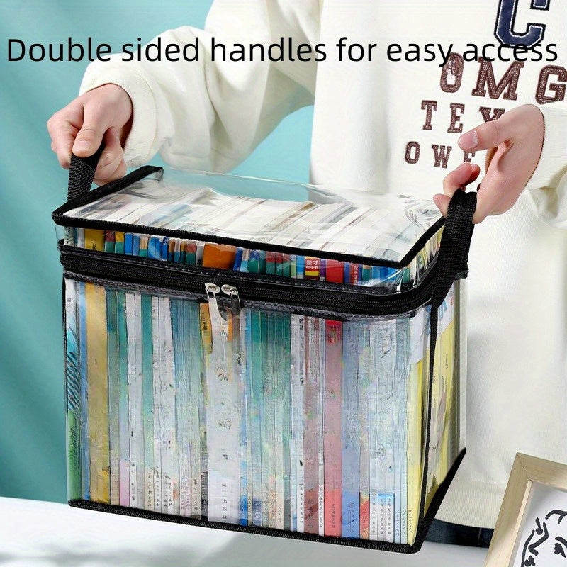 Transparent Storage Box Foldable Book Box