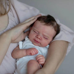 Realistic 18 Inch Asleep Reborn Baby Doll with 3D Paint Skin & Vinyl Limbs