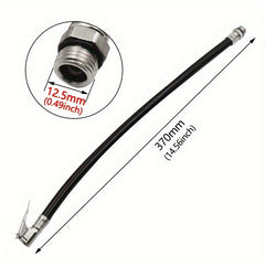 Bike Tire Filler Pipe Car Rubber Nozzle Pressure Extension