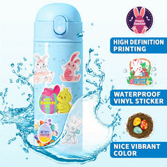 25pcs Easter Stickers Bunny and Egg Window Decals