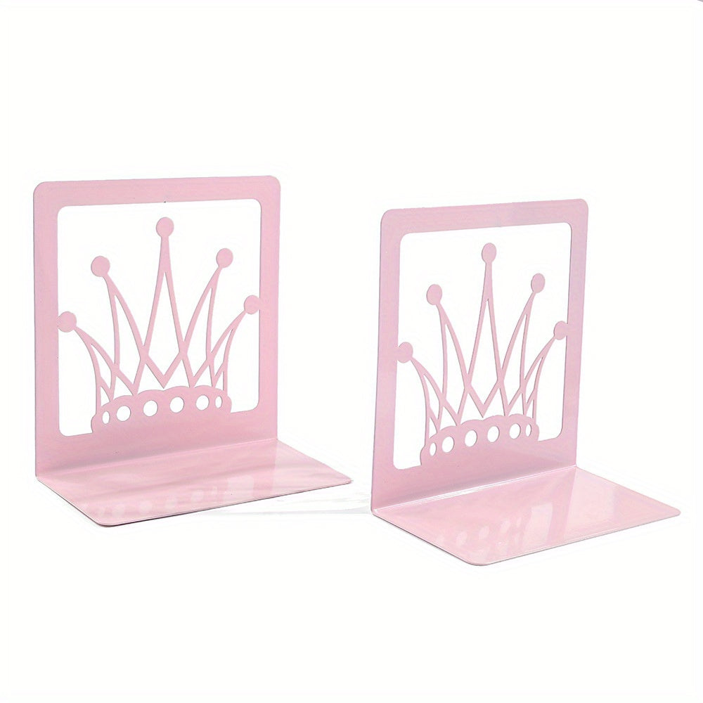 Pink Sweet Crown Book Stand Desktop Decoration