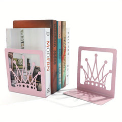 Pink Sweet Crown Book Stand Desktop Decoration
