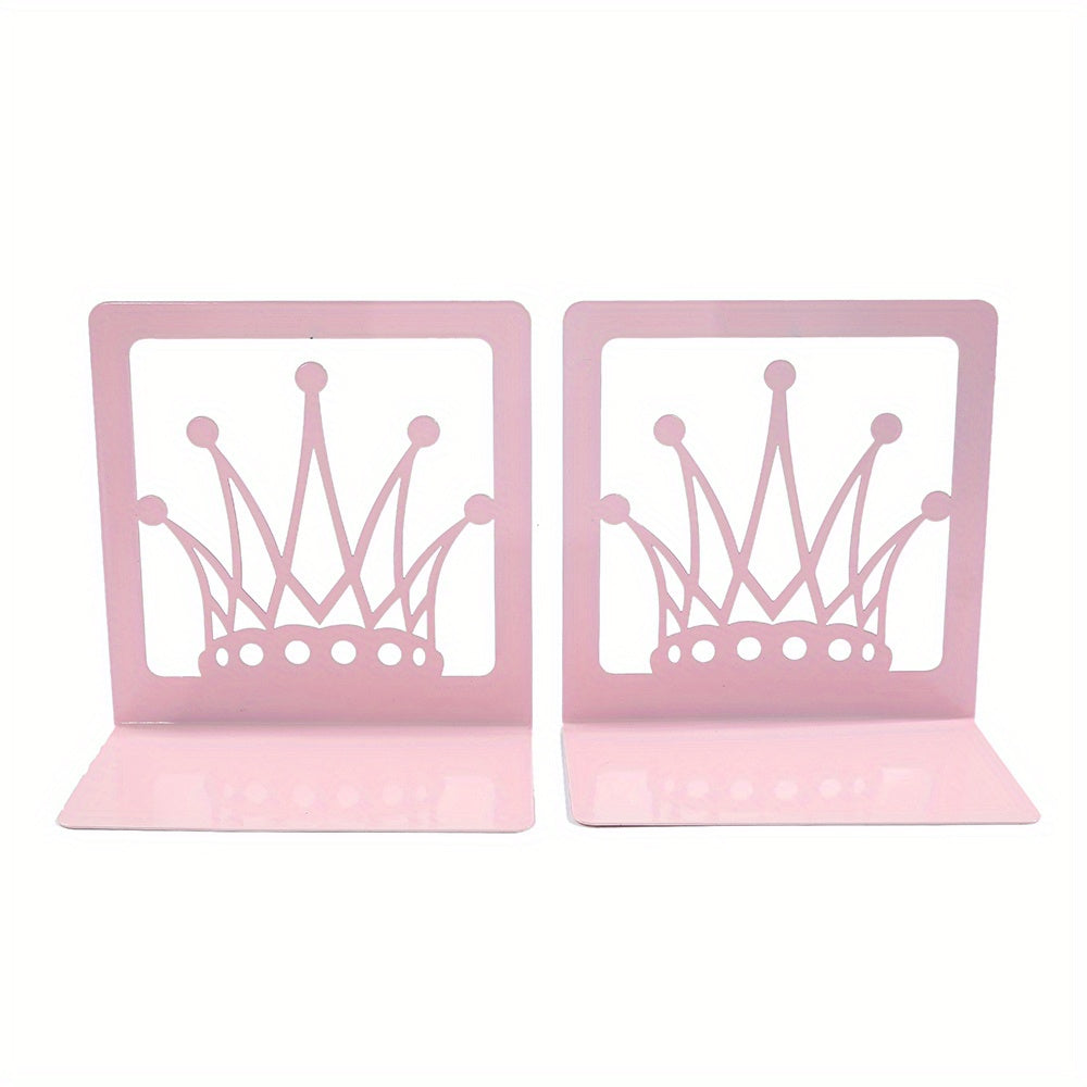 Pink Sweet Crown Book Stand Desktop Decoration