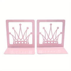 Pink Sweet Crown Book Stand Desktop Decoration