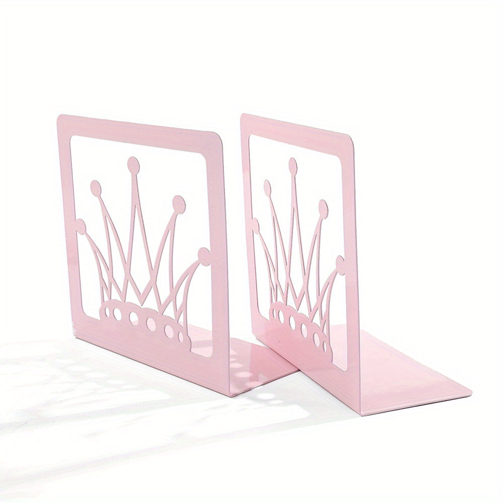Pink Sweet Crown Book Stand Desktop Decoration