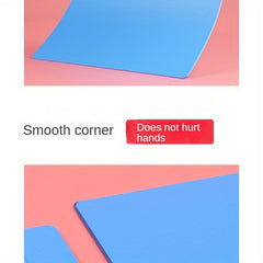 2pcs A4 Plastic Board Folder Horizontal Office Writing Pad