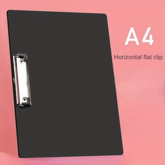 2pcs A4 Plastic Board Folder Horizontal Office Writing Pad
