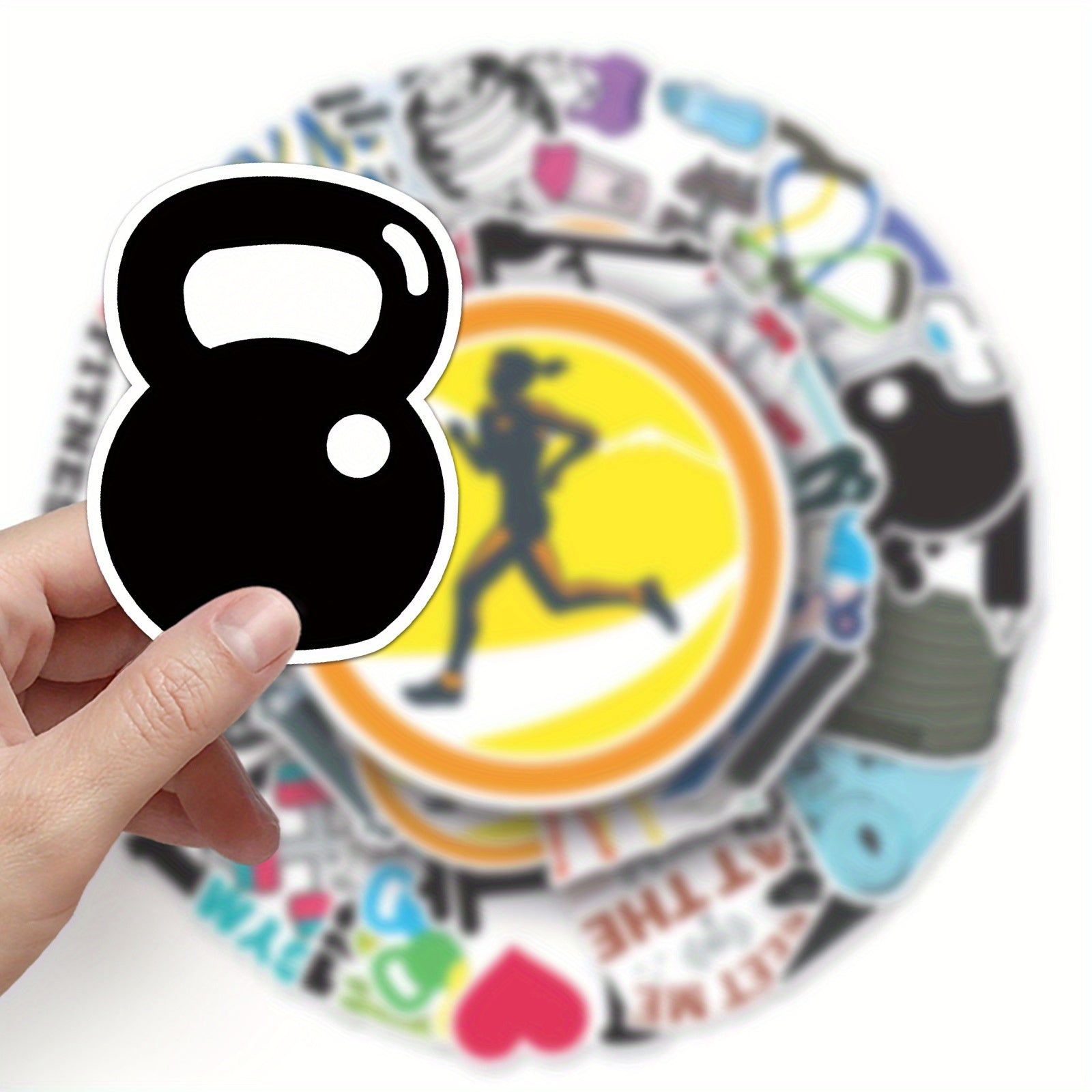 50pcs Fitness Graffiti Sports Stickers Waterproof