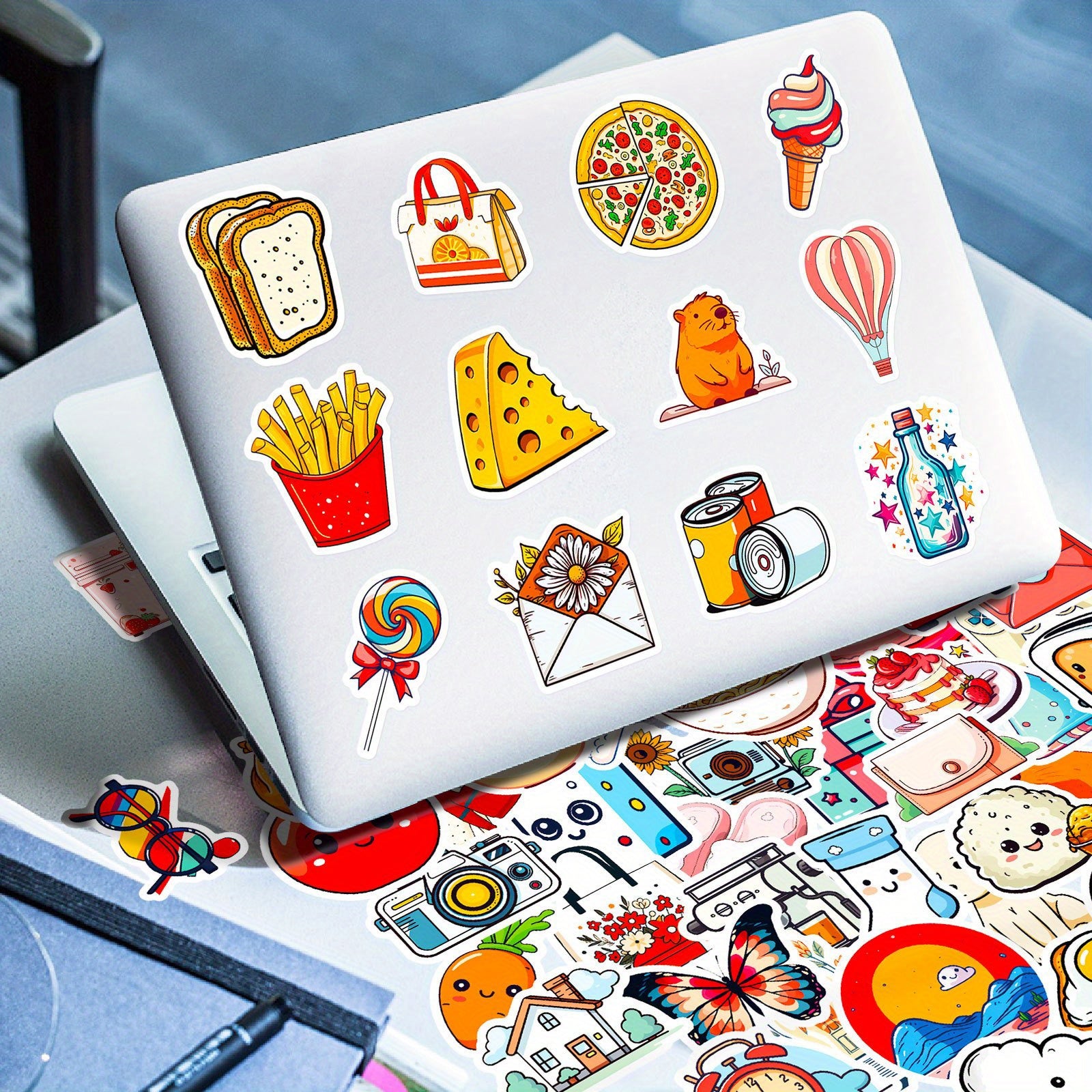 50pcs Healing Life Item Decorative Stickers Luggage Water Home Graffiti
