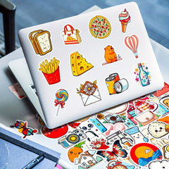 50pcs Healing Life Item Decorative Stickers Luggage Water Home Graffiti